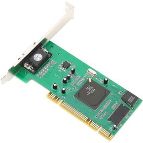 بطاقة Hilitand PCI Graphics VGA 8MB 32Bit Desktop Component Accessories MultiDisplay لـ ATI Rage XL in Kuwait