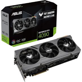 ASUS TUF Gaming NVIDIA GeForce RTX 4090 OC Edition Gaming Graphics Card (24GB GDDR6X, PCIe 4.0, HDMI 2.1a, DisplayPort 1.4a, Dual Ball Bearing Axial Fans) in Kuwait