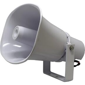TIC BA18 15W Indoor/Outdoor Horn PA Speaker with 70v Switch(Single)