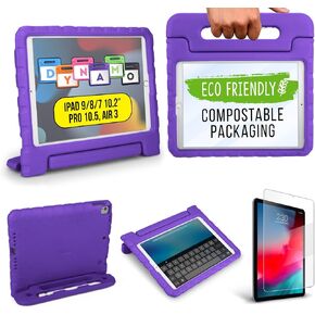 Official Cooper Dynamo Kids iPad Case 9th Generation | iPad 9th Generation Case Kids, iPad 8th/7th/10.2 inch Case for Kids, Lightweight with Screen Protector, Handle, Pencil Holder (Bubble Gum Pink) in Saudi Arabia
