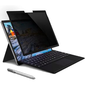 واقي شاشة خصوصية Surface Pro X، شاشة خصوصية قابلة للإزالة مضادة للضوء الأزرق متوافقة مع Surface Pro X/Surface Pro 8 (13 بوصة 2021/2019)، أسود in Kuwait