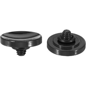 PATIKIL Camera Shutter Button, 2 Pack Soft Shutter Release Button Pure Copper Camera Button Concave Suitable for Nikon for Fujifilm for Leica DSLR/SLR Camera, Yellow in Saudi Arabia