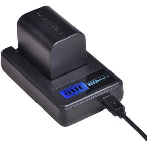PowerTrust 1x BN-VG121 BN-VG121US VG121US بطارية + شاحن USB LCD لسلسلة JVC Everio GZ-E BN-VG138، BN-VG138US، BN-VG107، BN-VG107U، BN-VG107US، BN-VG114، BN-VG114U، BN -VG114US in Kuwait