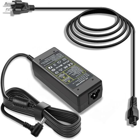 سلك طاقة متوافق مع تلفزيون سامسونج AC/DC A4819-FDY UN32J400 UN32J4000AF UN32J400DAFXZA UN32J5205 UN32K5205AF UN32K5003 UN32K4500AF UN52K4000AGXZD UN22H5000 BN44-00835A كابل طاقة محول الشاشة. in Kuwait