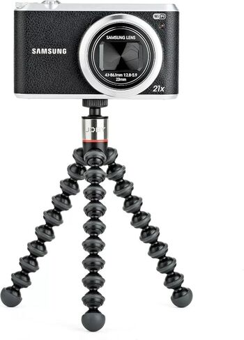 JOBY GripTight ONE Micro Stand, Universal Phone Holder, Small Tripod for Smartphone, Foldable and Portable, Watch FIFA World Cup Football, Black in Kuwait