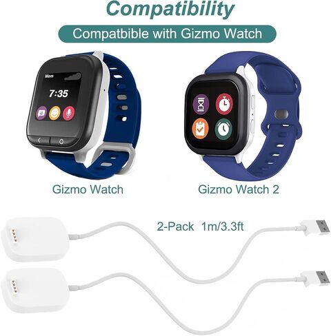 Kissmart Charger for Gizmo Watch 3 2 1 (Not for Gizmo 3 Adventure) in Kuwait