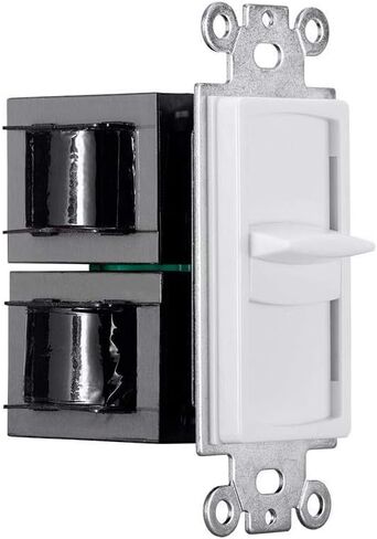 Monoprice 300-Watt Slider Volume Control - Impedance Matching, with Standard 1-Gang Wall Plate Setup, Color Kit in Saudi Arabia