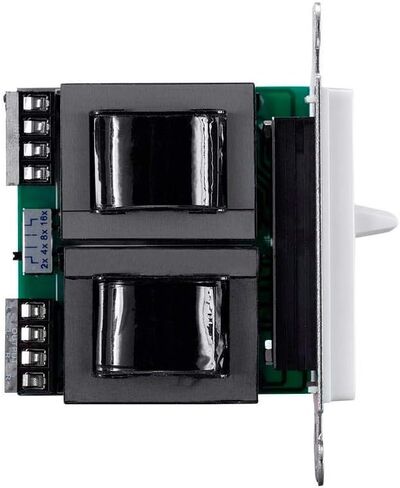 Monoprice 300-Watt Slider Volume Control - Impedance Matching, with Standard 1-Gang Wall Plate Setup, Color Kit in Saudi Arabia