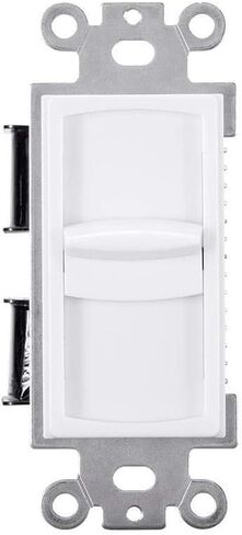 Monoprice 300-Watt Slider Volume Control - Impedance Matching, with Standard 1-Gang Wall Plate Setup, Color Kit in Saudi Arabia
