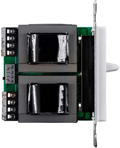 Monoprice 75W منزلق متوافق مع التحكم في مستوى صوت مكبر الصوت مع مجموعة ألوان، قم بتوصيل أزواج مكبرات الصوت المتعددة بمضخم طاقة واحد أو جهاز استقبال in Saudi Arabia