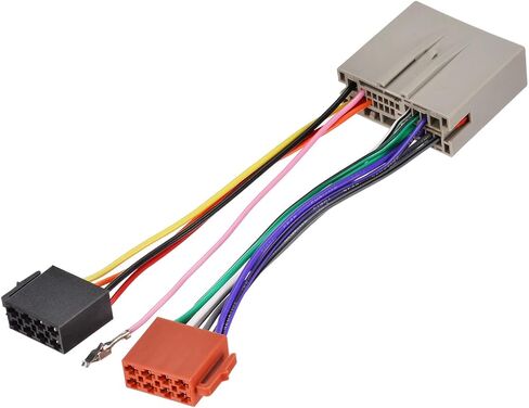 GODPEE 24Pin راديو السيارة ISO سلك تسخير XE39 لتحديد 2003-2017 فورد لينكولن ميركوري هيونداي لاند روفر ما بعد البيع راديو ستيريو التثبيت in Saudi Arabia