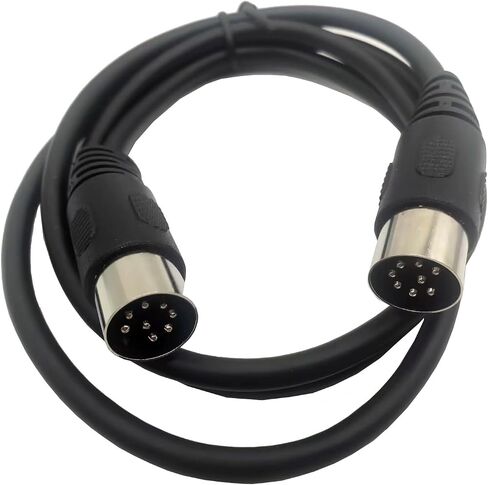 Traovien 8 Pin Din ذكر إلى أنثى مكبر صوت تمديد محول كابل مناسب لمعظم أنظمة الصوت والتلفزيون (8pin Din ذكر إلى أنثى 3.2Ft/1M) in Kuwait