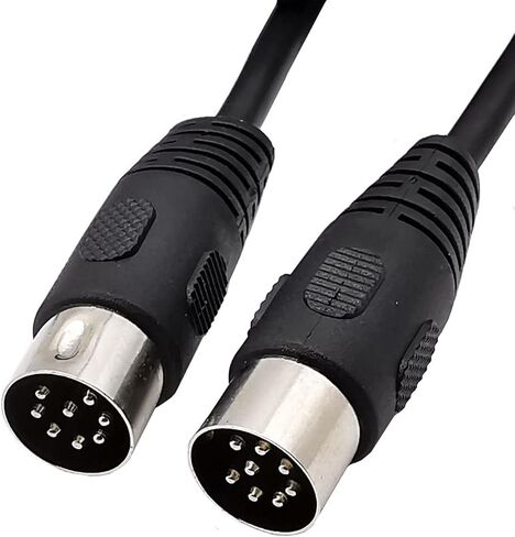 Traovien 8 Pin Din ذكر إلى أنثى مكبر صوت تمديد محول كابل مناسب لمعظم أنظمة الصوت والتلفزيون (8pin Din ذكر إلى أنثى 3.2Ft/1M) in Kuwait