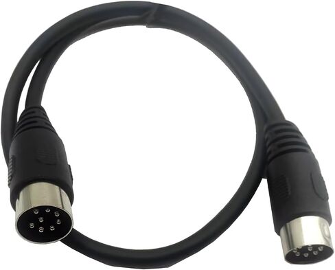 Traovien 8 Pin Din ذكر إلى أنثى مكبر صوت تمديد محول كابل مناسب لمعظم أنظمة الصوت والتلفزيون (8pin Din ذكر إلى أنثى 3.2Ft/1M) in Kuwait
