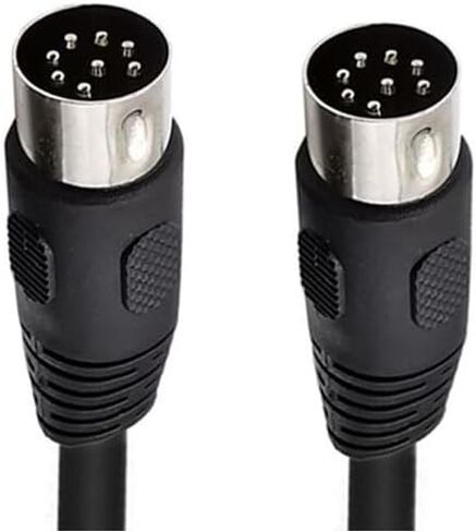 Traovien 8 Pin Din ذكر إلى أنثى مكبر صوت تمديد محول كابل مناسب لمعظم أنظمة الصوت والتلفزيون (8pin Din ذكر إلى أنثى 3.2Ft/1M) in Kuwait