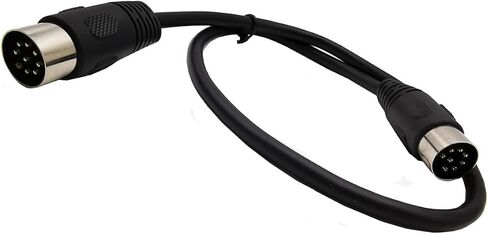 Traovien 8 Pin Din ذكر إلى أنثى مكبر صوت تمديد محول كابل مناسب لمعظم أنظمة الصوت والتلفزيون (8pin Din ذكر إلى أنثى 3.2Ft/1M) in Kuwait