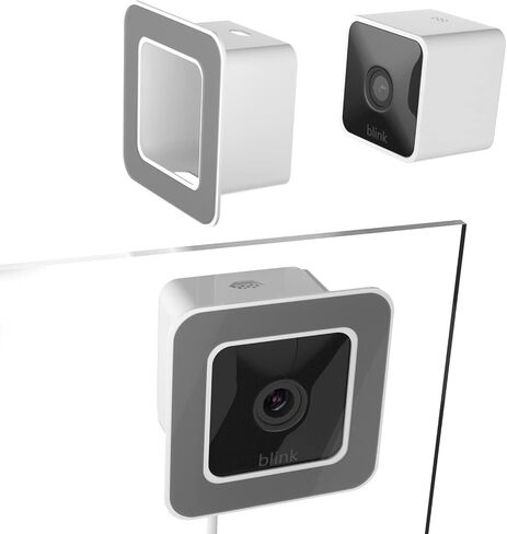 ( Pack of 2 ) Window Mount for Blink Mini, Through Window Use Blink Mini Camera, No Need to Run Wiring Outdoors (White/Pack of 2) in Saudi Arabia