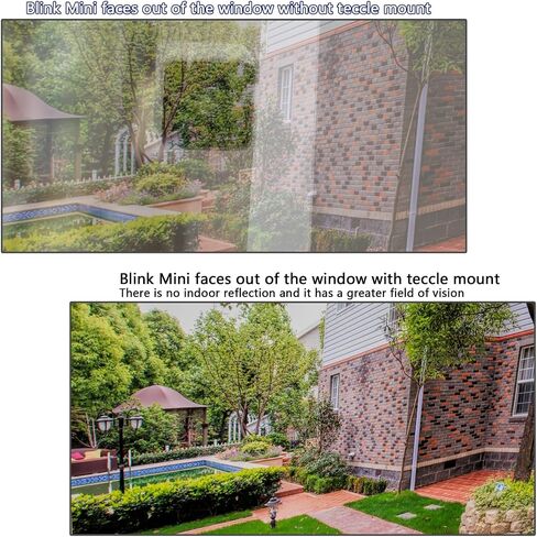 ( Pack of 2 ) Window Mount for Blink Mini, Through Window Use Blink Mini Camera, No Need to Run Wiring Outdoors (White/Pack of 2) in Saudi Arabia