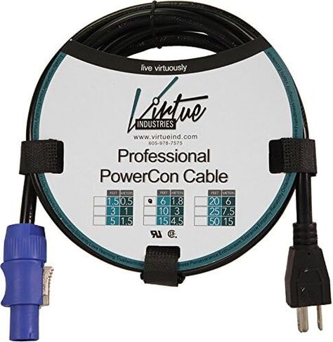| 6 Foot Professional Compatible Edison (Male) to Power Cable in Saudi Arabia