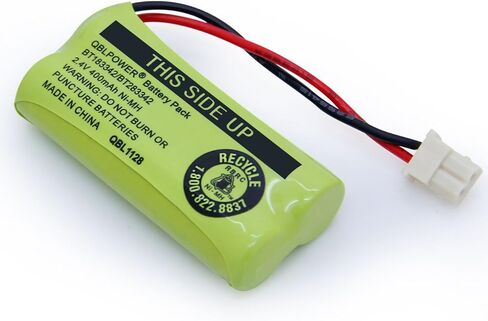 QBLPOWER BT-183342 BT-283342 BT-166342 BT-266342 BT-162342 BT-262342 بطارية CS6114 CS6419 CS6719 EL52300 CL80111 هاتف لاسلكي (عبوة من 3) in Kuwait