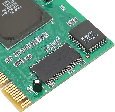 بطاقة Hilitand PCI Graphics VGA 8MB 32Bit Desktop Component Accessories MultiDisplay لـ ATI Rage XL in Kuwait