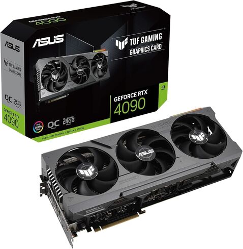 ASUS ROG Strix GeForce RTX 4090 24GB OC Edition Gaming Graphics Card (DLSS 3, PCIe 4.0, 24GB GDDR6X, HDMI 2.1a, DisplayPort 1.4a, ROG-STRIX-RTX4090-O24G-GAMING) in Saudi Arabia