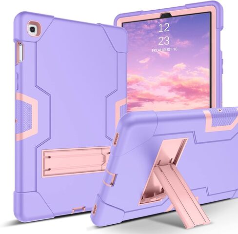 حافظة Galaxy Tab S5e 10.5 2019 SM-T720/T725 GUAGUA مسند شديد التحمل 3 في 1 عالي التأثير لكامل الجسم وممتص للصدمات ومضاد للخدش لهاتف Samsung Galaxy Tab S5e 2019 أسود/أزرق in Kuwait