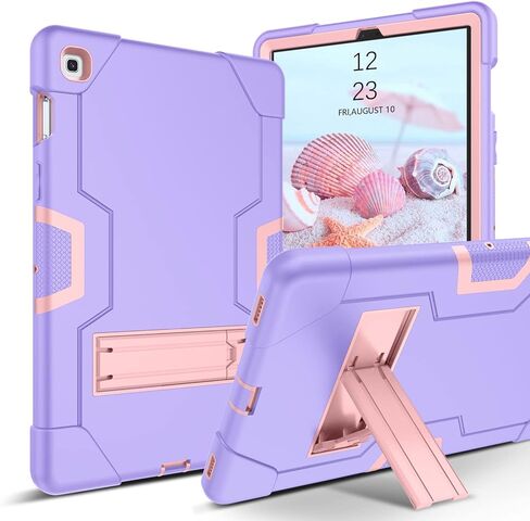 حافظة Galaxy Tab S5e 10.5 2019 SM-T720/T725 GUAGUA مسند شديد التحمل 3 في 1 عالي التأثير لكامل الجسم وممتص للصدمات ومضاد للخدش لهاتف Samsung Galaxy Tab S5e 2019 أسود/أزرق in Kuwait