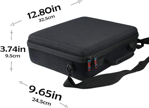 khanka Hard Battery Organizer Storage Box, Carrying Case Bag Holder - Holds 116 Batteries AA AAA C D 3V 9V with Battery Tester (BATTRIES are NOT Included.) in Kuwait