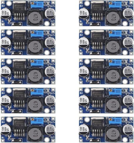 DIANN 10pcs LM2596 DC Buck Converter DC-DC 3.0-40V to 1.5-35V Step Down Power Supply Buck Converter Voltage Regulator DIY Module in Saudi Arabia