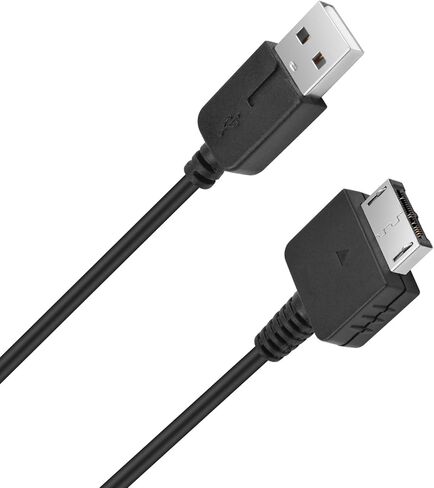 Auhsuxo 3.3FT/1M PS Vita Charger Cable &USB Data Cord, Compatible for Sony Vita 1000 PSV Charger Cable，Black in Kuwait