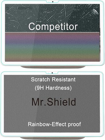 واقي شاشة Mr.Shield [عبوة من قطعتين] لجهاز Google Pixel Tablet [زجاج مقسى] [زجاج ياباني بصلابة 9H] واقي شاشة مع استبدال مدى الحياة in Saudi Arabia