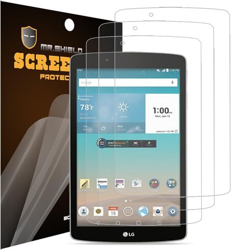 Mr.Shield مصمم لهاتف LG G Pad II 8.0 / G Pad F 8.0 8 بوصة (V495/V496/V498) واقي شاشة مضاد للتوهج [غير لامع] [3 عبوات] مع استبدال مدى الحياة in Saudi Arabia