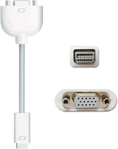 Mini-VGA to VGA Display Adaptor M8639G/A 922-4554 603-0607 in Kuwait