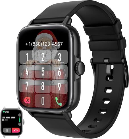 Bctemno Smart Watch Smart Watches for Women(Answer/Make Call), Watch for Men1.7 Smartwatch Fitness Tracker for Android and iOS Phones with Heart Rate Sleep Tracking, 28 Sport Modes, Blood Oxygen in Kuwait