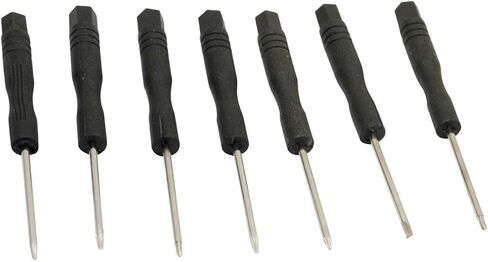 Best Shopper - Complete Opening Screw Driver Kit – Removal Repairing Cleaning Gadgets - Repair Tools Kit Compatible with iPhone 5 5S SE 6 6 Plus 6S 6SPlus 7Plus 8Plus X XS XR iPod iPad in Saudi Arabia