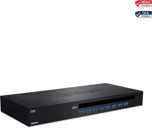 TRENDnet 16-Port Rack Mount USB KVM Switch, TK-1603R,NDAA/TAA Compliant in Kuwait