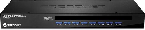 TRENDnet 16-Port Rack Mount USB KVM Switch, TK-1603R,NDAA/TAA Compliant in Kuwait