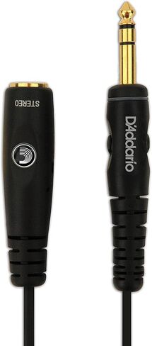 D'Addario Accessories Headphone Extension Cable - 1/4 Inch Female to 1/4 Inch Male - 10 Feet/3.05 Meters - Straight - 1 Pack in Kuwait