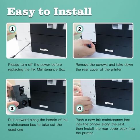 جرينارك محتويات العلبة: عبوة واحدة من صندوق صيانة الحبر MC-G01 (غير اصلي) in Kuwait