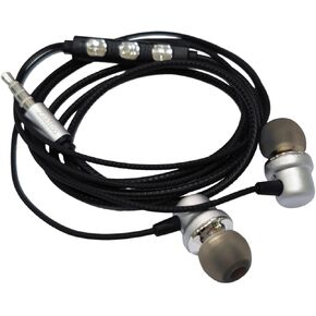 سماعات أذن سلكية من ZEEHOO داخل الأذن مع ميكروفون عن بعد ومقبس صوت 3.5 ملم - أسود in Kuwait