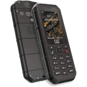هاتف CAT B26 ثنائي الشريحة متين (GSM فقط، بدون CDMA) مفتوح من المصنع 2G GSM (أسود) in Saudi Arabia