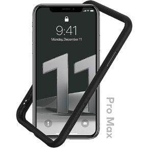 RhinoShield Bumper Case Compatible with [iPhone 11 Pro Max] | CrashGuard NX - Shock Absorbent Slim Design Protective Cover 3.5M / 11ft Drop Protection - Dark Teal in Saudi Arabia