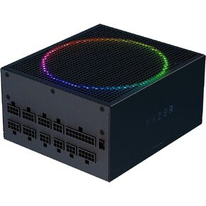 Razer Katana Power Supply aRGB PSU: Silent, Powerful aRGB 140mm PWM Fan - Chroma aRGB - Modular by Design - 80 Plus Platinum Rated - Zero RPM Mode - 850W in Kuwait