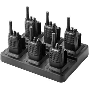 Midland BR200 BizTalk 16 Channel Business Band Two-Way Radio, 1 Pack | Compact Size - High Performance Walkie Talkie - 250,000 Square Feet of Coverage in Saudi Arabia