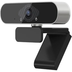 كاميرا ويب XIAOVV 2MP Live Camera مع ميكروفون، كاميرا ويب 1080P HD لسطح المكتب/الكمبيوتر المحمول، كاميرا ويب USB للكمبيوتر المتدفق لمؤتمرات الفيديو والتدريس والبث. in Kuwait