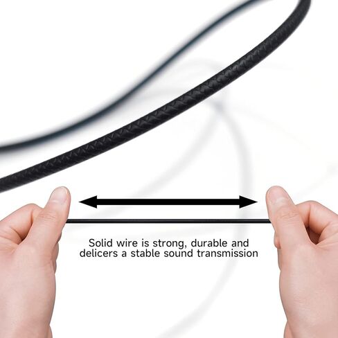 سماعات أذن سلكية من ZEEHOO داخل الأذن مع ميكروفون عن بعد ومقبس صوت 3.5 ملم - أسود in Kuwait