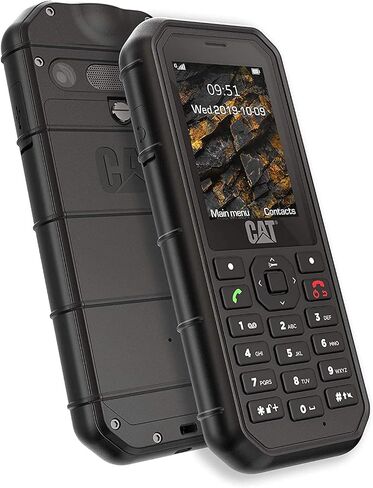 CAT B26 Dual Sim Rugged Phone (GSM Only, No CDMA) Factory Unlocked 2G GSM (Black) in Saudi Arabia