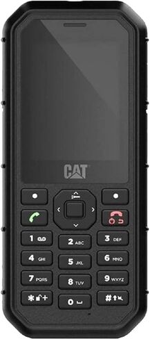 CAT B26 Dual Sim Rugged Phone (GSM Only, No CDMA) Factory Unlocked 2G GSM (Black) in Saudi Arabia