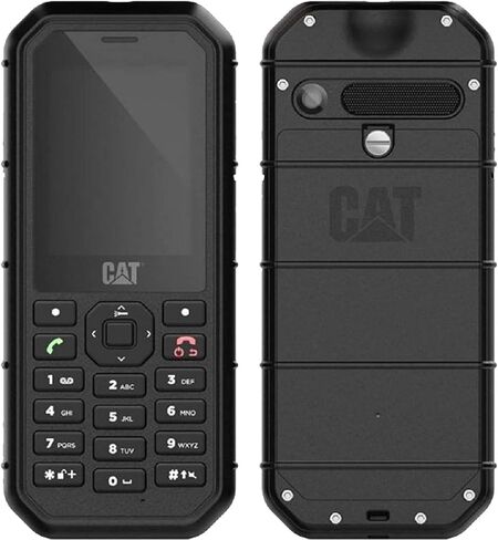 CAT B26 Dual Sim Rugged Phone (GSM Only, No CDMA) Factory Unlocked 2G GSM (Black) in Saudi Arabia